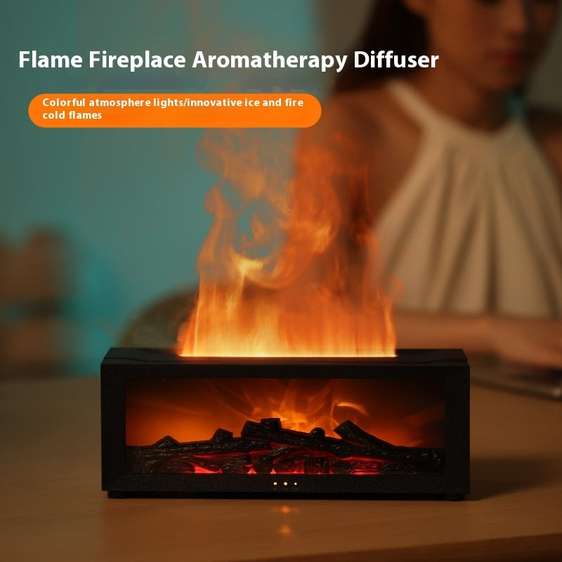 3D Flame Essential Oil Diffuser