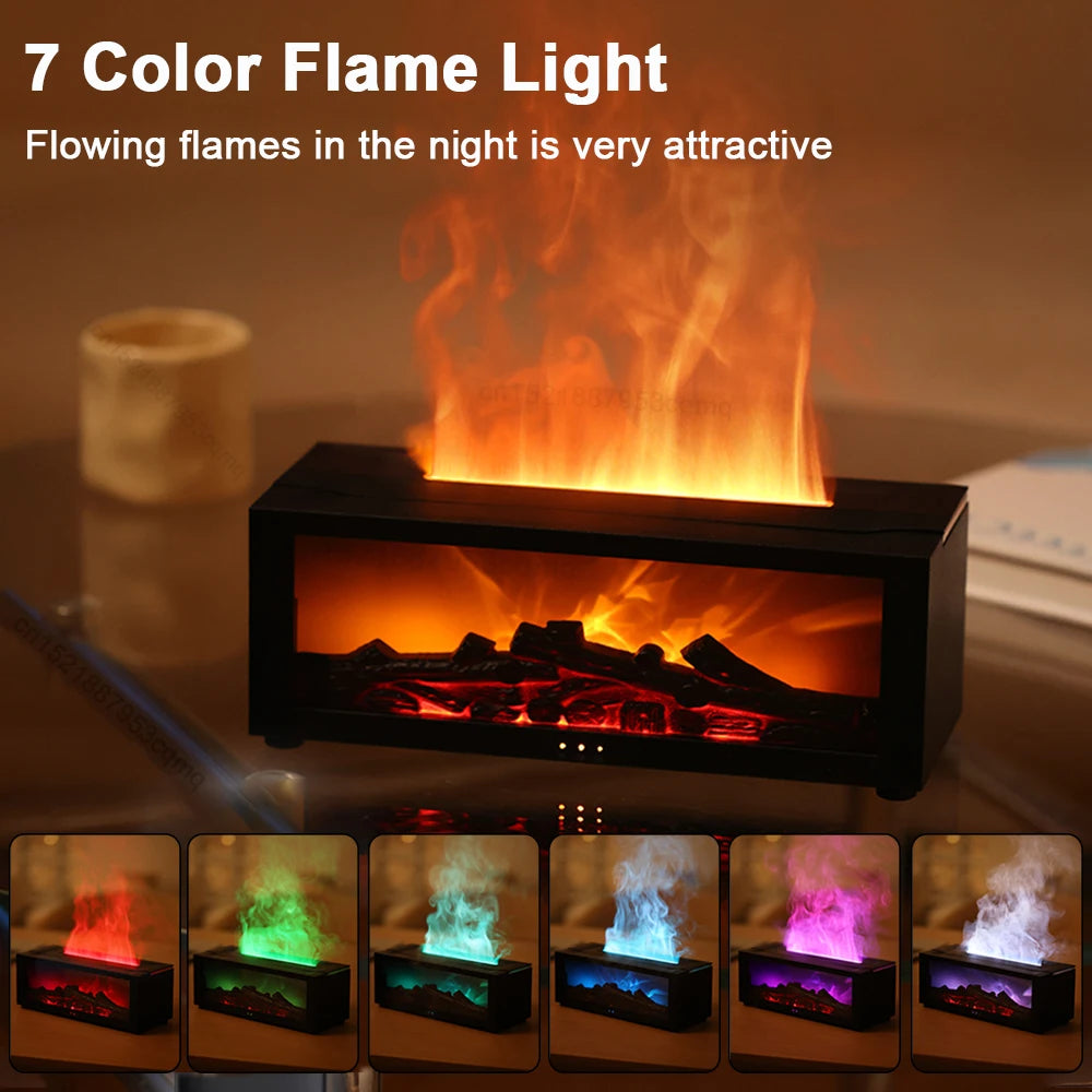 3D Flame Essential Oil Diffuser