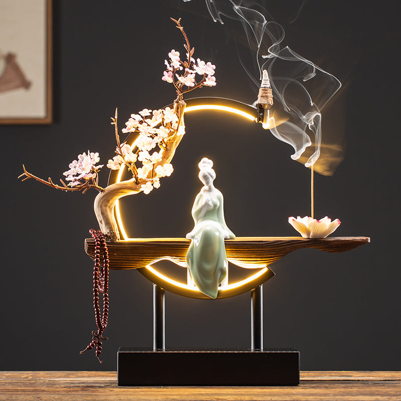 Incense Burner Table Lamp