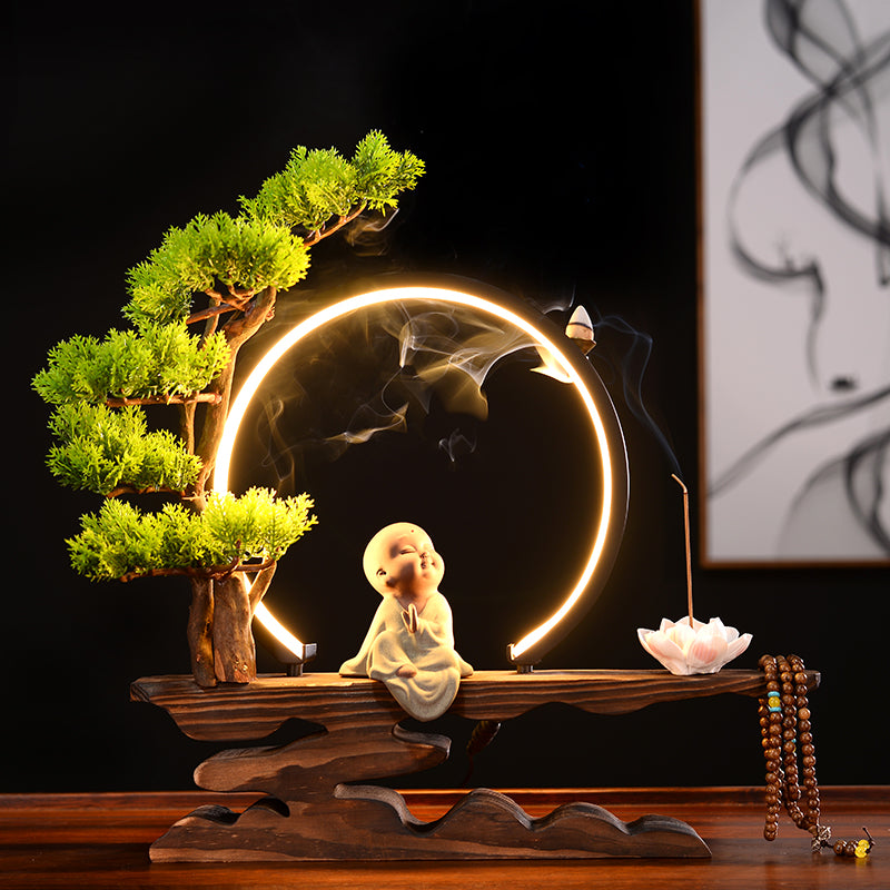 Incense Burner Table Lamp