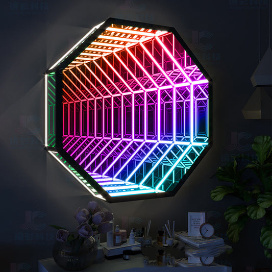 Colorful Octagon Wall Lamp