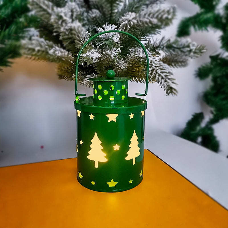 Christmas LED Candle Lantern – Nordic Style