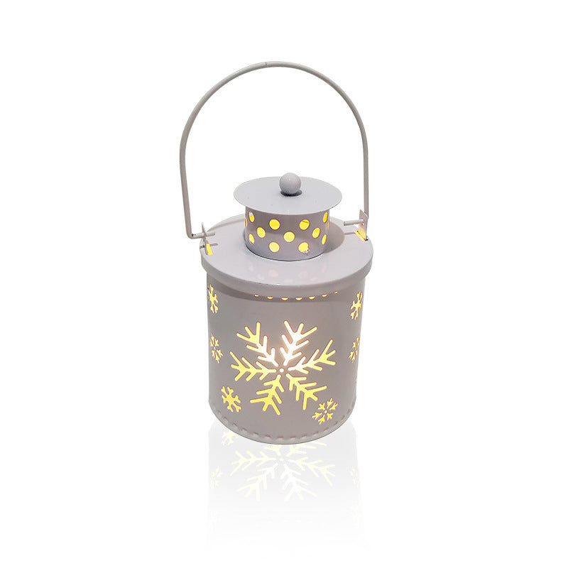 Christmas LED Candle Lantern – Nordic Style
