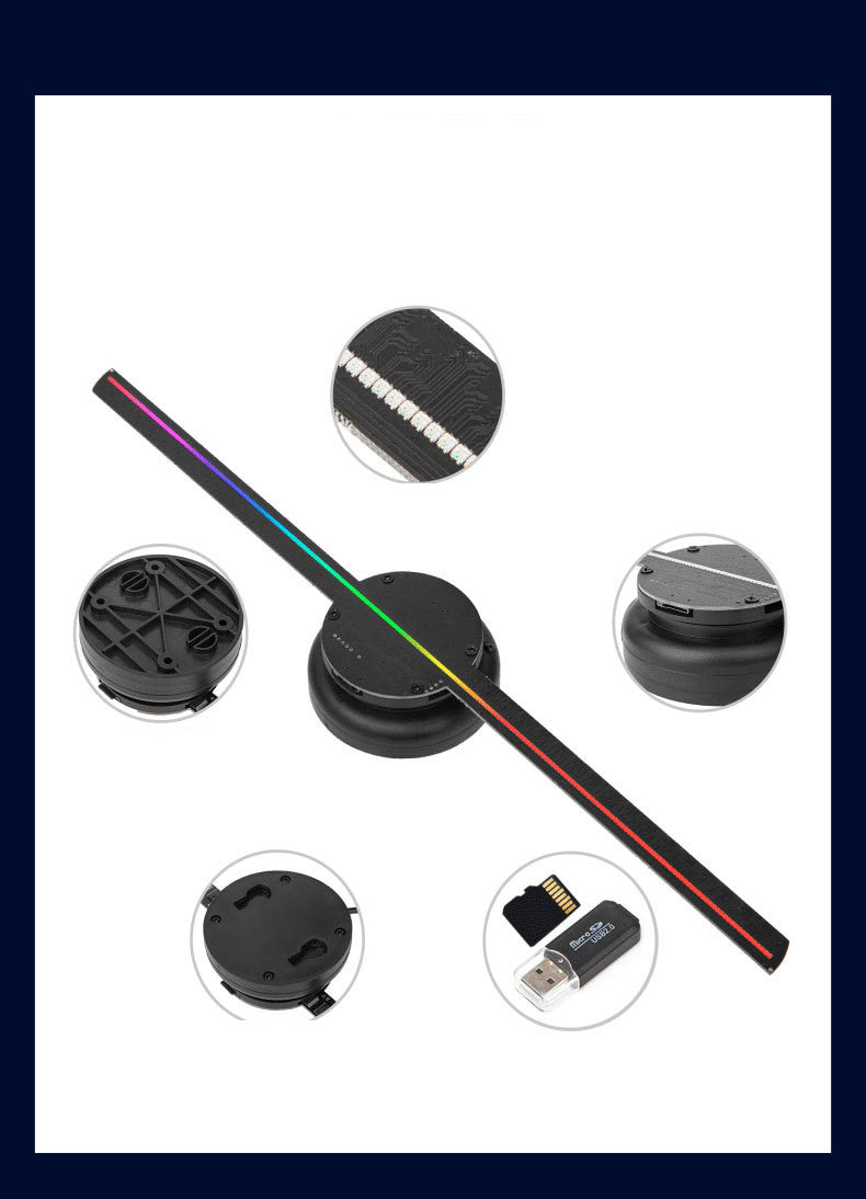 3D Holographic Display Fan