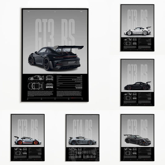 Epic Car Poster Canvas Art