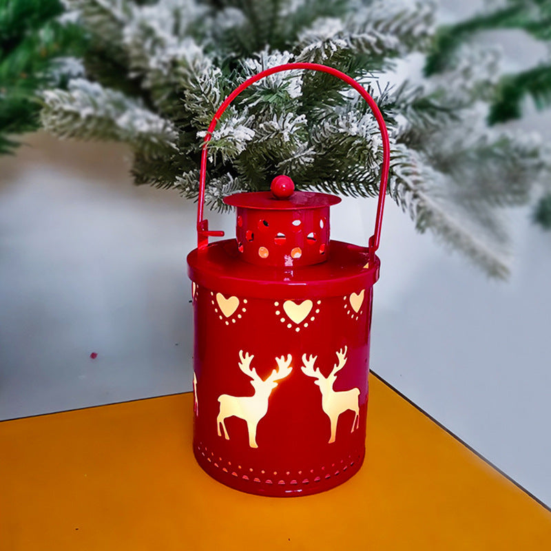 Christmas LED Candle Lantern – Nordic Style