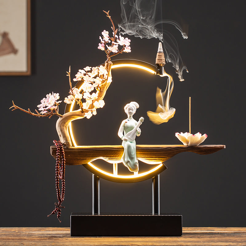 Incense Burner Table Lamp