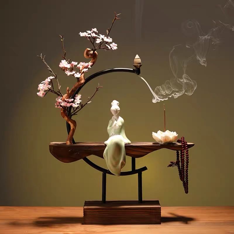 Incense Burner Table Lamp
