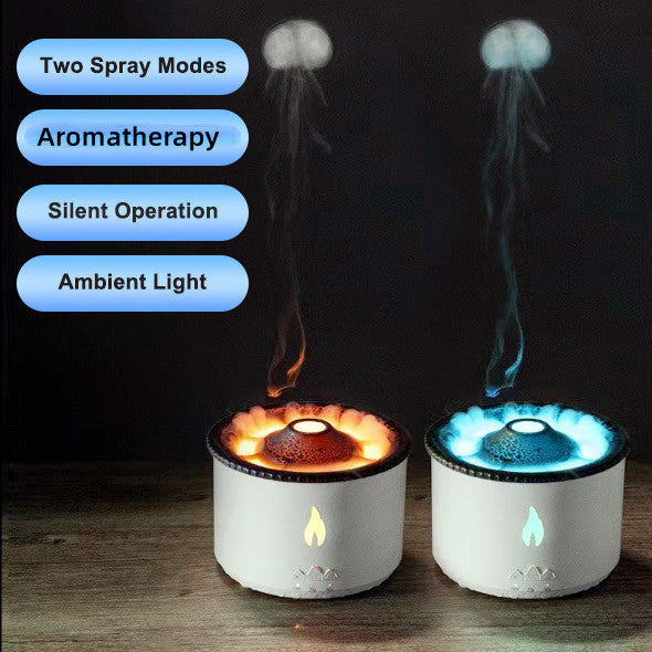 Volcano Jellyfish Ultrasonic Aroma Humidifier & Diffuser